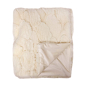 Preview: Dutch Decor Plaid 'Pommelien' 130 x 160 cm Cannoli Cream - Beige